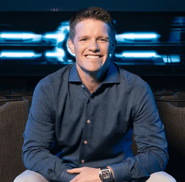 Portrait of Russell Brunson, co-founder of ClickFunnels
